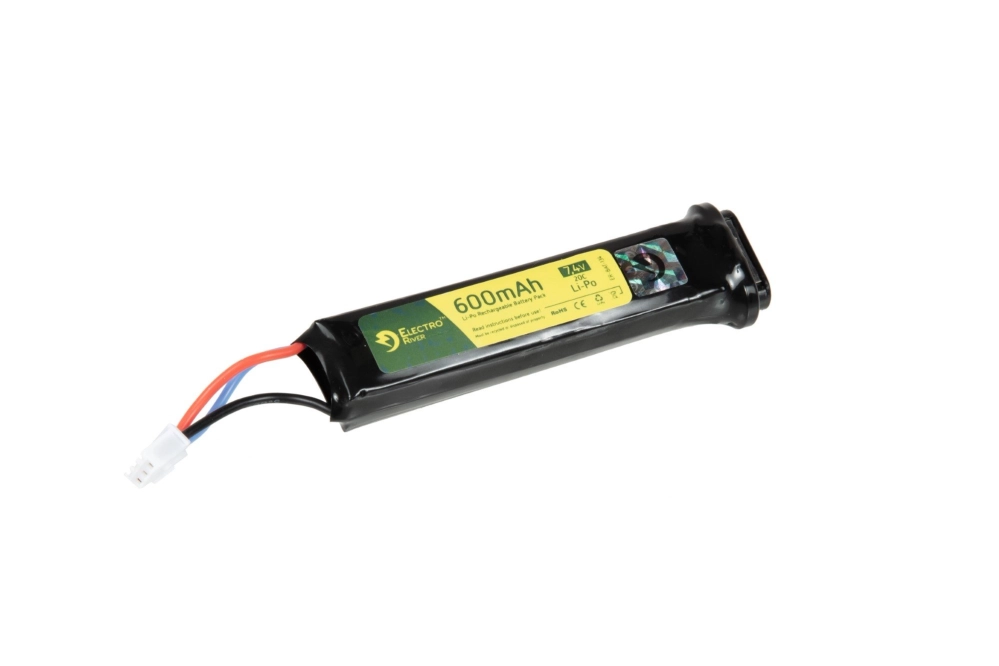 LiPo baterie 7,4V 600mAh 20C - AEP
