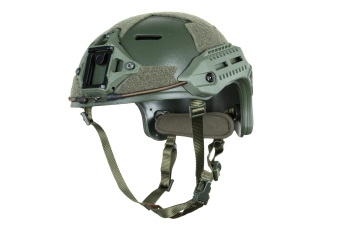 Wosport MK HL-104-E helm replica (standaard versie) Olijf