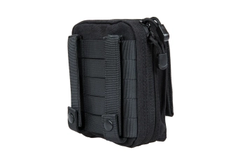 Admin pouch avec support en érable - Noir