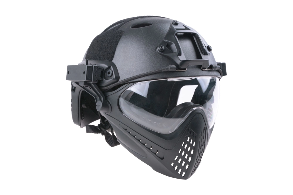 FAST PJ Piloteer répliques de casque - Noir