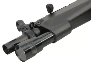 Ametralladora de airsoft CA5A3 con antorcha