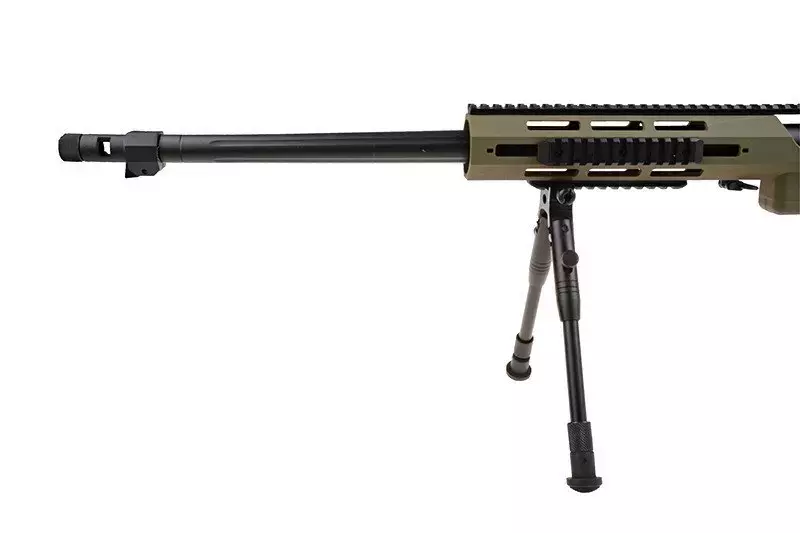 MB4411D sniper rifle replica with scope and bipod - olive