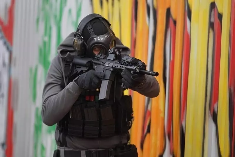 Taktická vesta Rush Plate carrier - černá