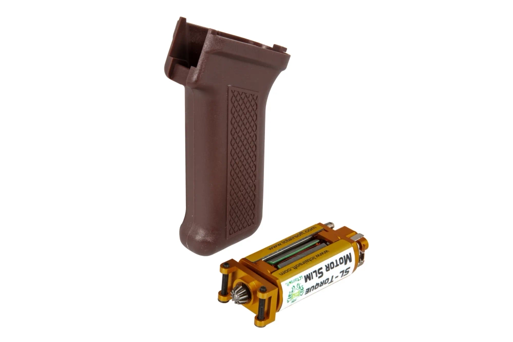 Grip pistoletslim + moteur SL-Torque pour répliques type AK - Rouge foncé