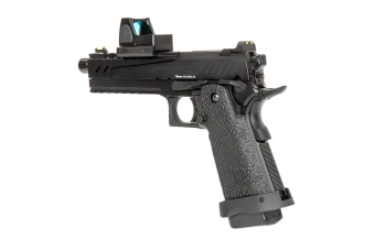Hi-Capa 5.1 Split Side Pistol Replica - Black (with BDS Sight)