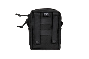 Pochette cargo moyenne MOLLE - noir