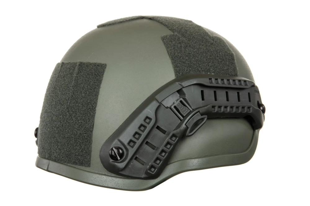 Replika hełmu  Emerson Gear ACH MICH Special Action 2002 Oliwkowa