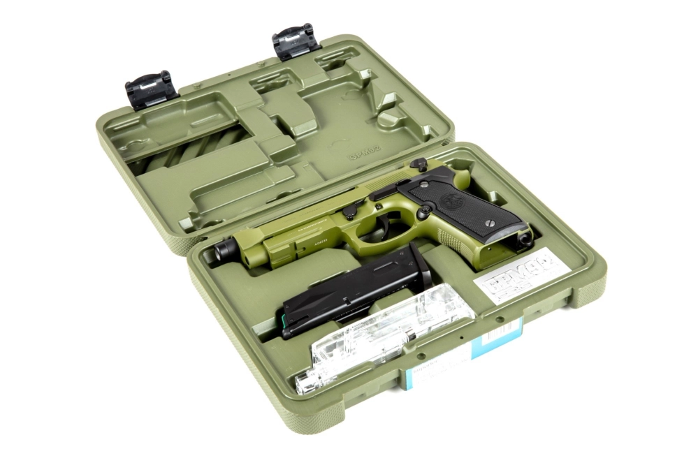 Airsoft pistole GPM92 GP2 - zelená barva