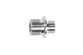 Adaptateur de silencieux en acier 5KU 11mm CW/14mm CCW