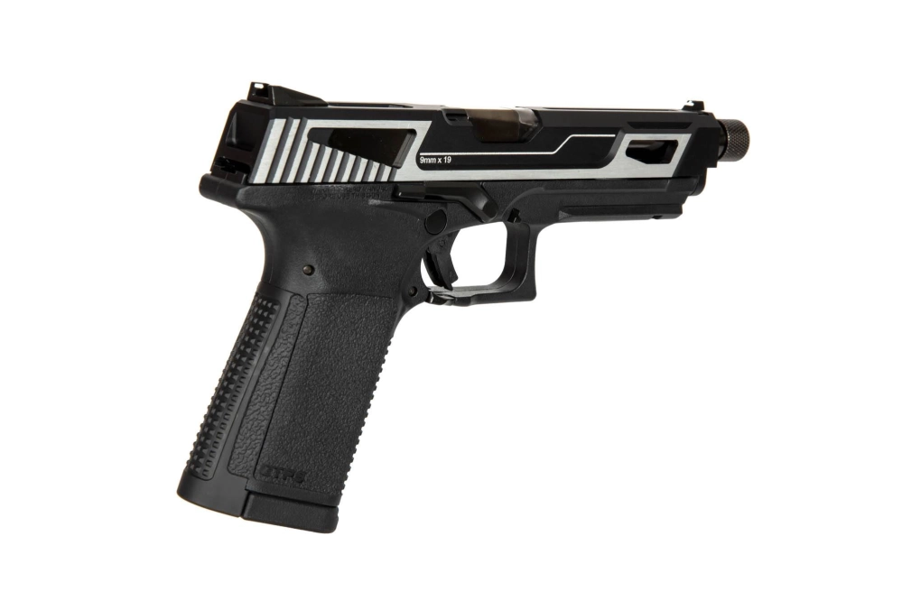 Replika pistoletu GTP9-MS - srebrna
