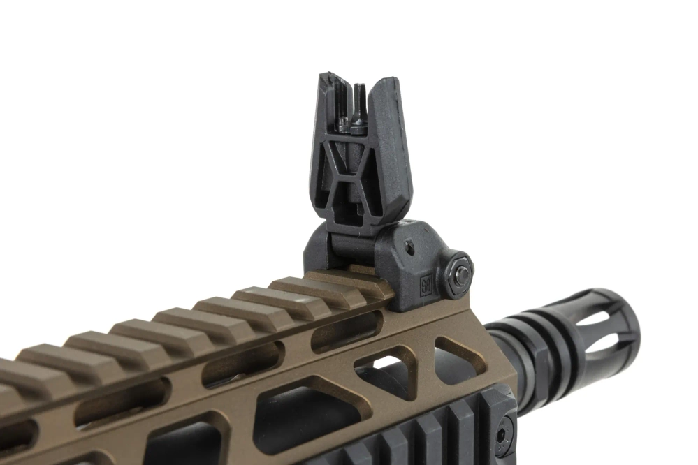 Specna Arms RRA SA-P25 PRIME™ HAL™ ETU Light Ops Stock airsoft Carbine High Torque Half-Tan Version