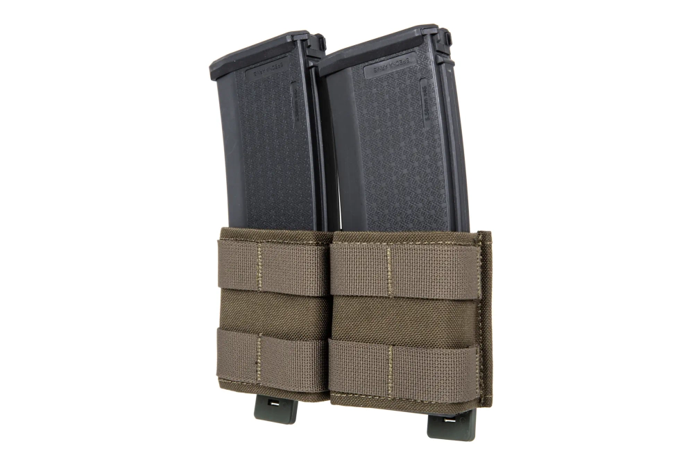 Dubbel open magazijntas 5.56mm Wosport Ranger Groen