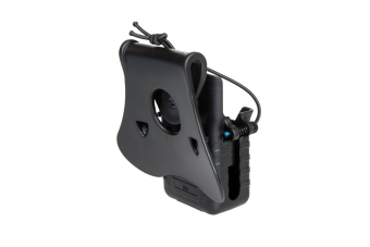 Polimerowa kabura na radio Baofeng UV-5R, UV-82, Motorola T82 - Czarna