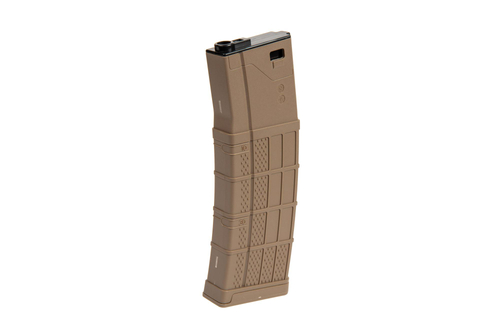 Dlouhé zásobník mid-cap 150 kuliček pro zbraní M4/M16 - tan