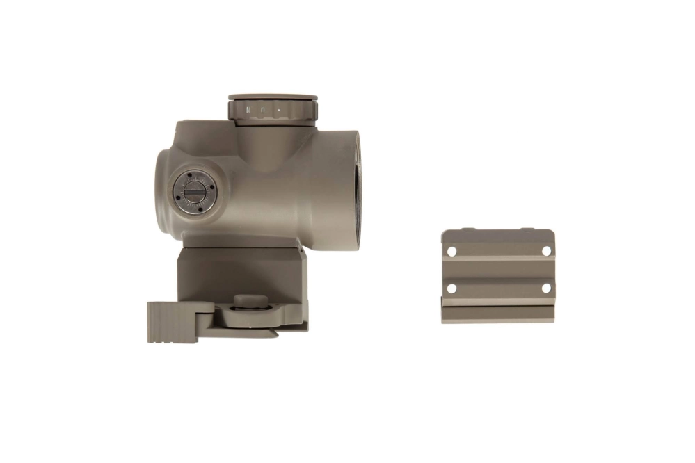 MRO Red Dot Sight Replica with riser + lower mount - Dark Earth