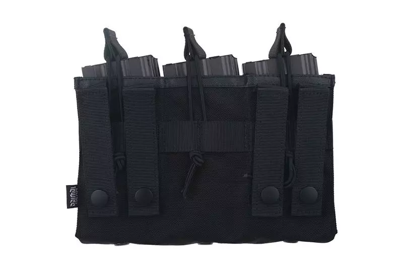 Bolsa abierta 3+3 - negra