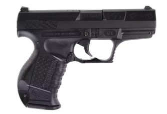 Spring-loaded replica of the Walther P99 pistol