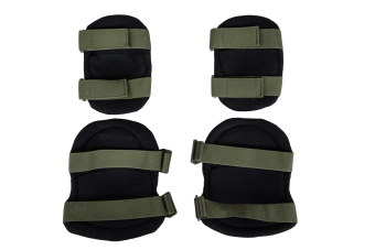 Wosport PA-07 set de protections pour les genoux et les coudes Olive