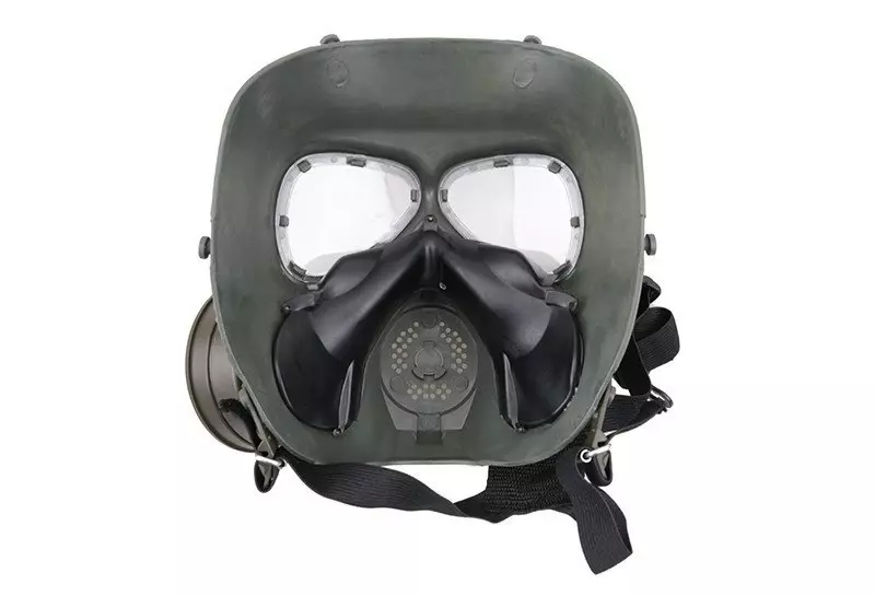 Sweat prevent mist fan mask - olive drab