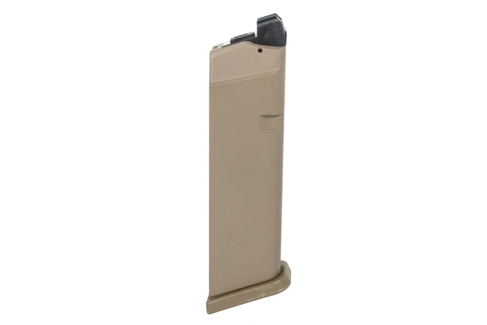 Green gas magazine 24 East Crane BBs for Glock 17/18/34 type replicas MA011 Flat Dark Earth