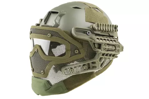 Réplica de casco FAST Gunner (BJ) - Gris oliva