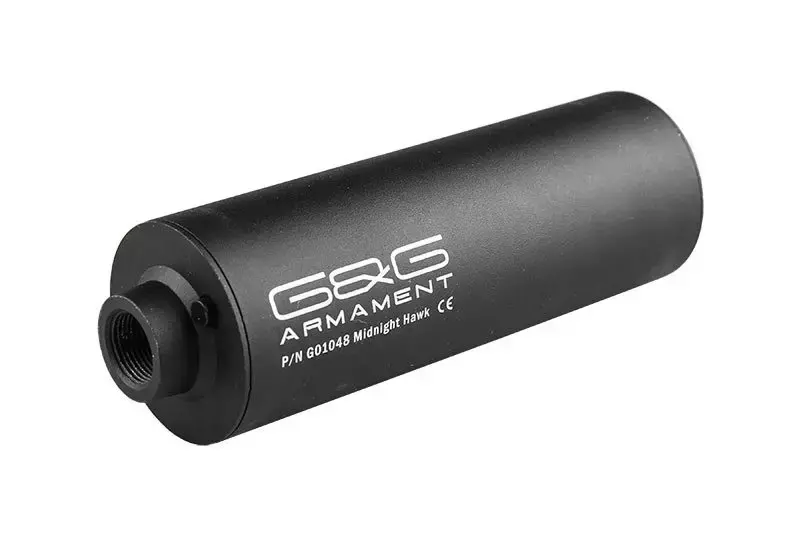 Midnight Hawk tlumič s nasvětlovací tlumičem kuličkami - černý