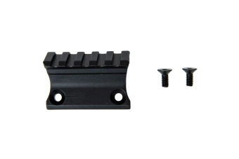 SMR Rail mount 1 - O'Clock - Black