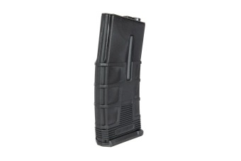 Mid-cap T-Tactical 120 ronde magazijn voor M4 / M16 replica's - zwart