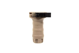Short grip tactical TD avec montageem QD pour rail RIS - dark earth