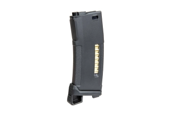 Magazynek mid-cap EPM 150 kulek do replik M4/M16 - czarny