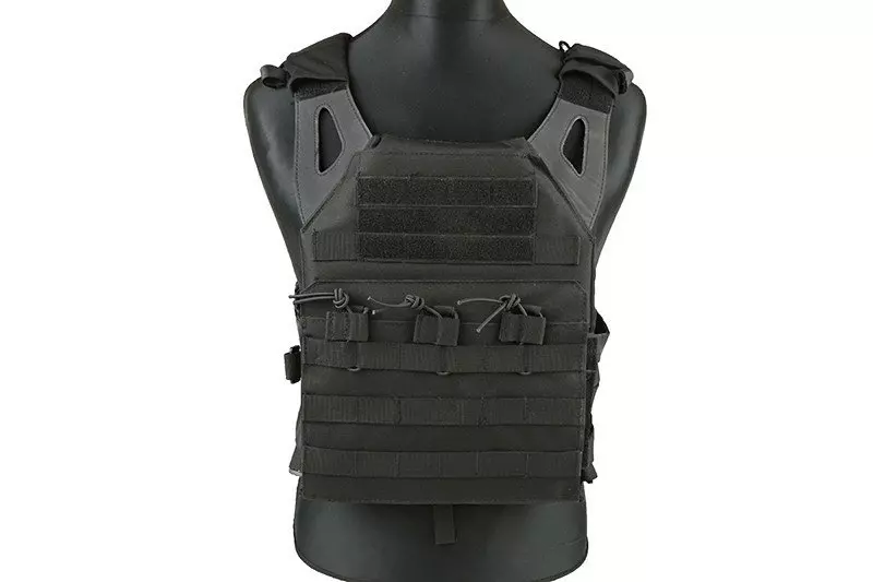 Jump type tactical vest - black