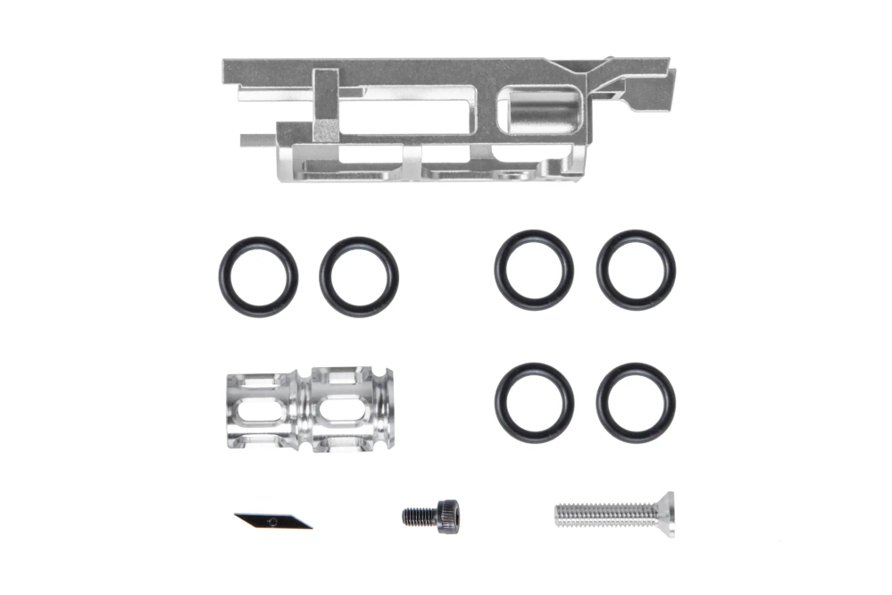 Módulo BlowBack LA Capa Customs 7075 TURBO para réplicass TM Hi-Capa Plata