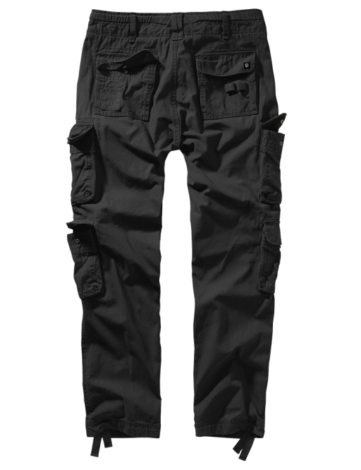 Spodnie Brandit Pure Slim Fit Czarne