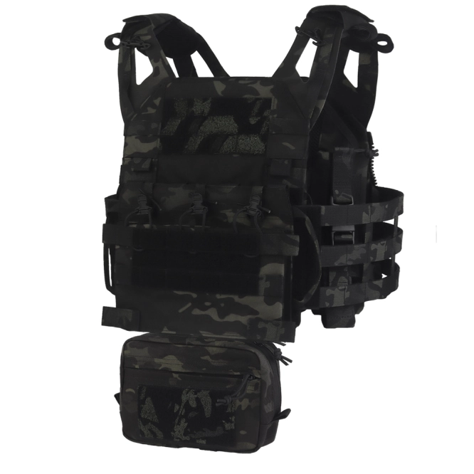 Plate Carrier Vest Wosport VE-106 MC Black