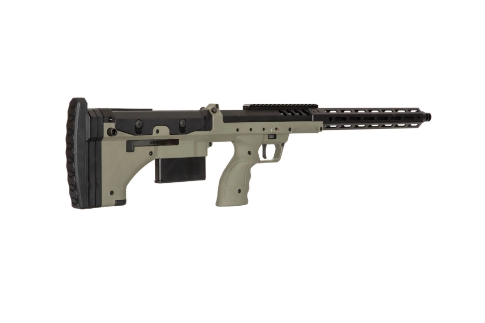 Replika karabinu snajperskiego Desert Tech SRS-A2/M2 22” (leworęczna) - oliwkowa