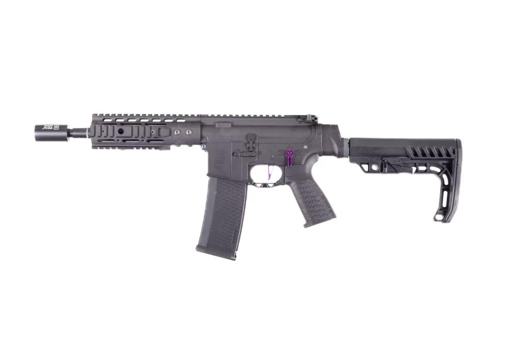 SA-E12 PDW EDGE™ karabijnreplica - zwart - speedsoft custom (OUTLET)