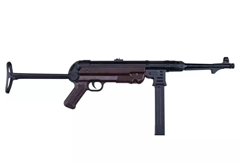 Réplique du pistolet mitrailleur MP007 - marron