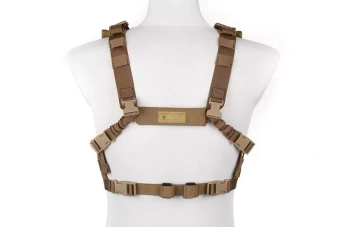 Taktická vesta Chest rig nízkoprofilový typ - Coyote Brown