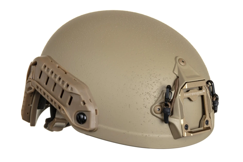 Réplica de casco Emerson Gear tipo SF Super High Cut EM9695 Tan