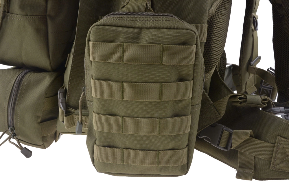 Mochila táctica Asalto mejorado - verde oliva