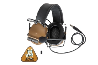 Headset Com III - Coyote Brown