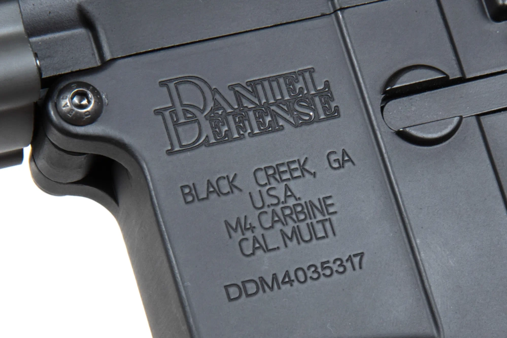 Fusil de airsoft Specna Arms Daniel Defense® RIS III 12,5'' SA-P28 Prime™ Kestrel™ ETU con motor brushless Gris