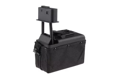 1500 BB Box Magazine for M249 Replicas - black