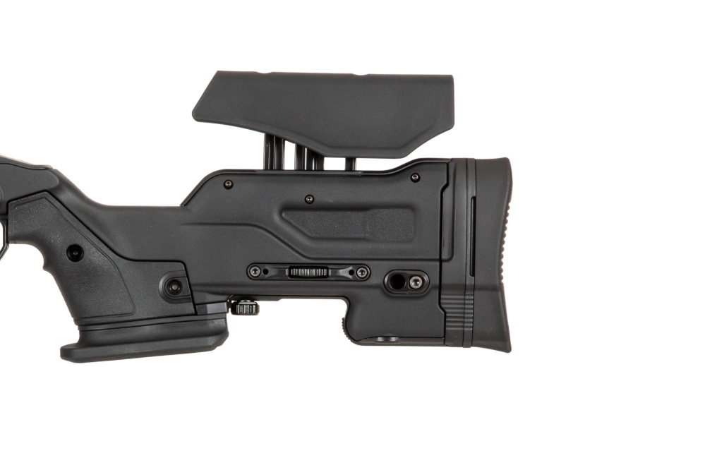 Fusil de airsoft rifle de francotirador AAC T10-S - negro