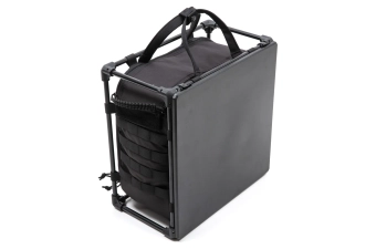 Wosport folding hiking table Black