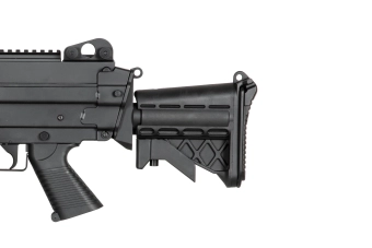 Ametralladora de airsoft H.M.G. MK46 - negro