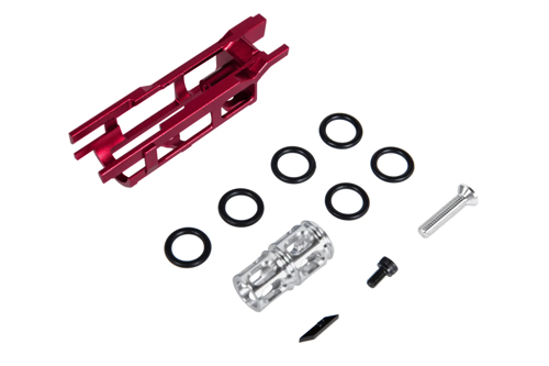 LA Capa Customs 7075 TURBO BlowBack Module voor Hi-Cap TM replica's Rood