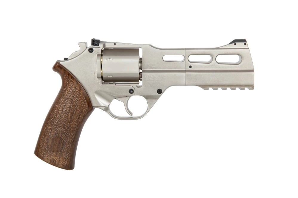 Revolver vzduchovka Chiappa Rhino 50DS 4,5 mm CO2 - nikl