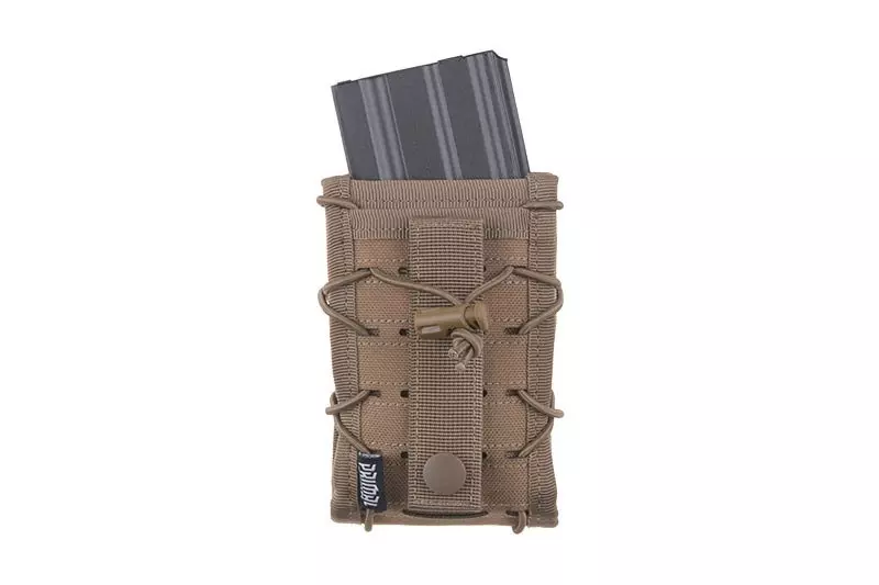 Open Laser-Cut Pouch - Tan