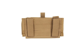 Składany mapnik molle z rzepem - Coyote Brown